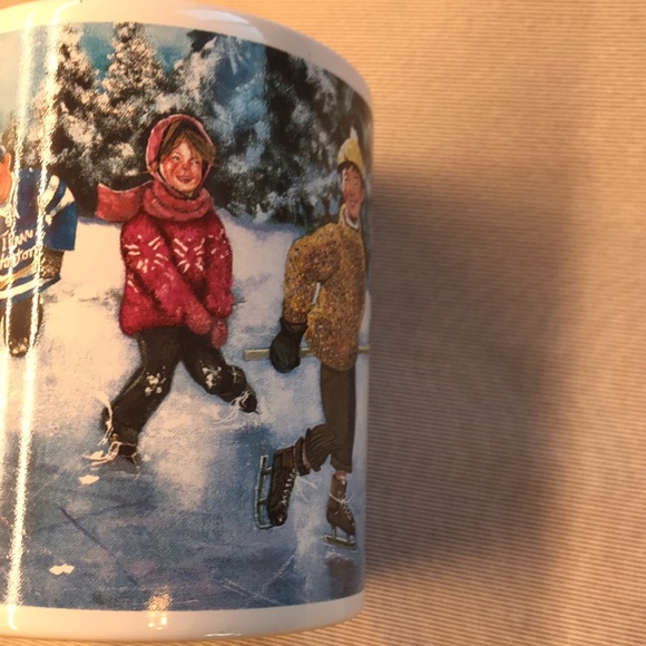 Tim Hortons Skating Pond Mug 003 Hockey Winter Canada - Picture 2 of 5